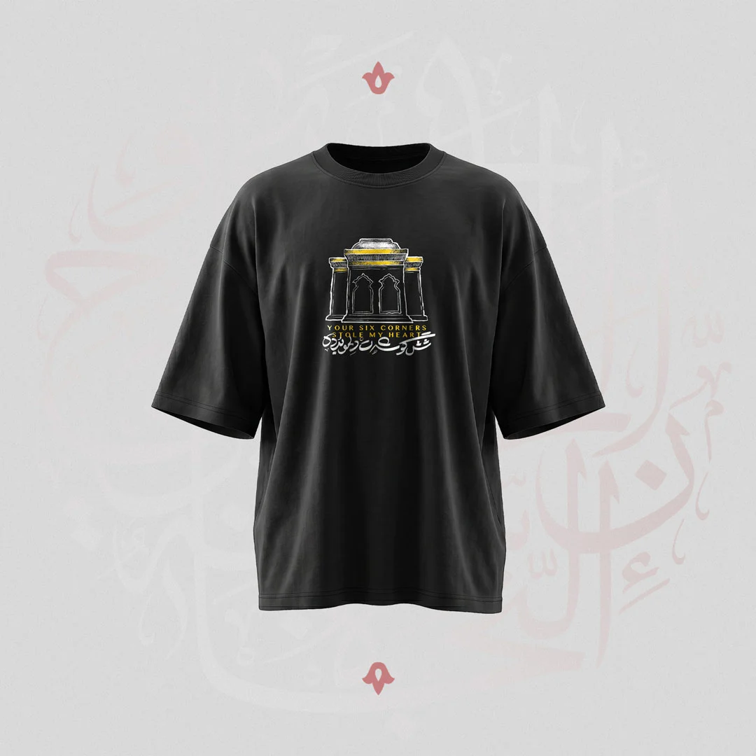 تیشرت طرح شش گوشه